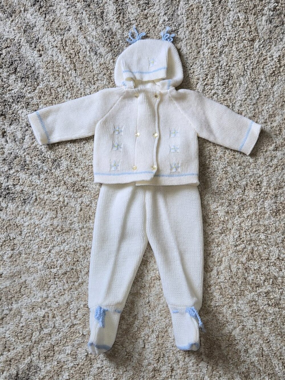 Handmade Baby Outfit 0-3 Months Vintage